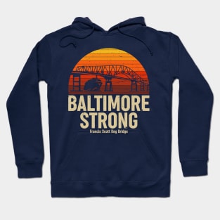 Baltimore Strong - Francis Scott Key Bridge Hoodie